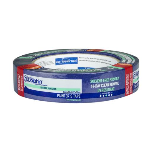 Blaues Malerband 25 mm x 50 m | 14 Tage UV | 30 Tage