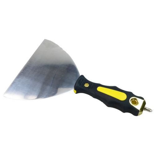 Breitspachtel 15 cm inox mit Bit