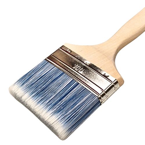 Flachpinsel 100 mm 6. Stärke | Wasserlack | AQUA