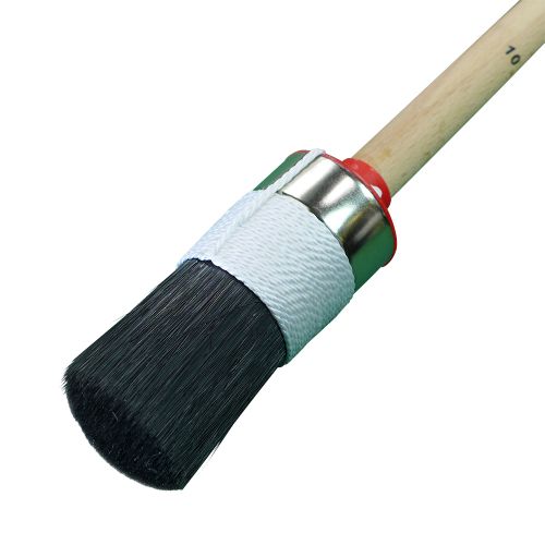 Ringpinsel Gr. 10 | 40 mm | schwarz | Maler PLUS