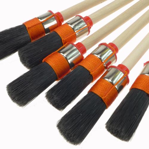 Ringpinsel Gr. 2 | 20 mm | schwarz | Maler