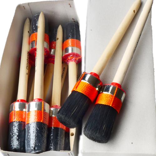 Ringpinsel Gr. 8 | 35 mm | schwarz | Maler