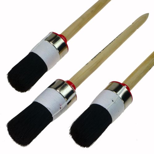 Ringpinsel Gr. 8 | 35 mm | schwarz | Maler PLUS