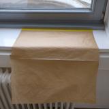 Abdeckpapier + Goldband 60 cm x 20 m