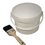 Farbeimer 3 Liter mit Deckel | rund