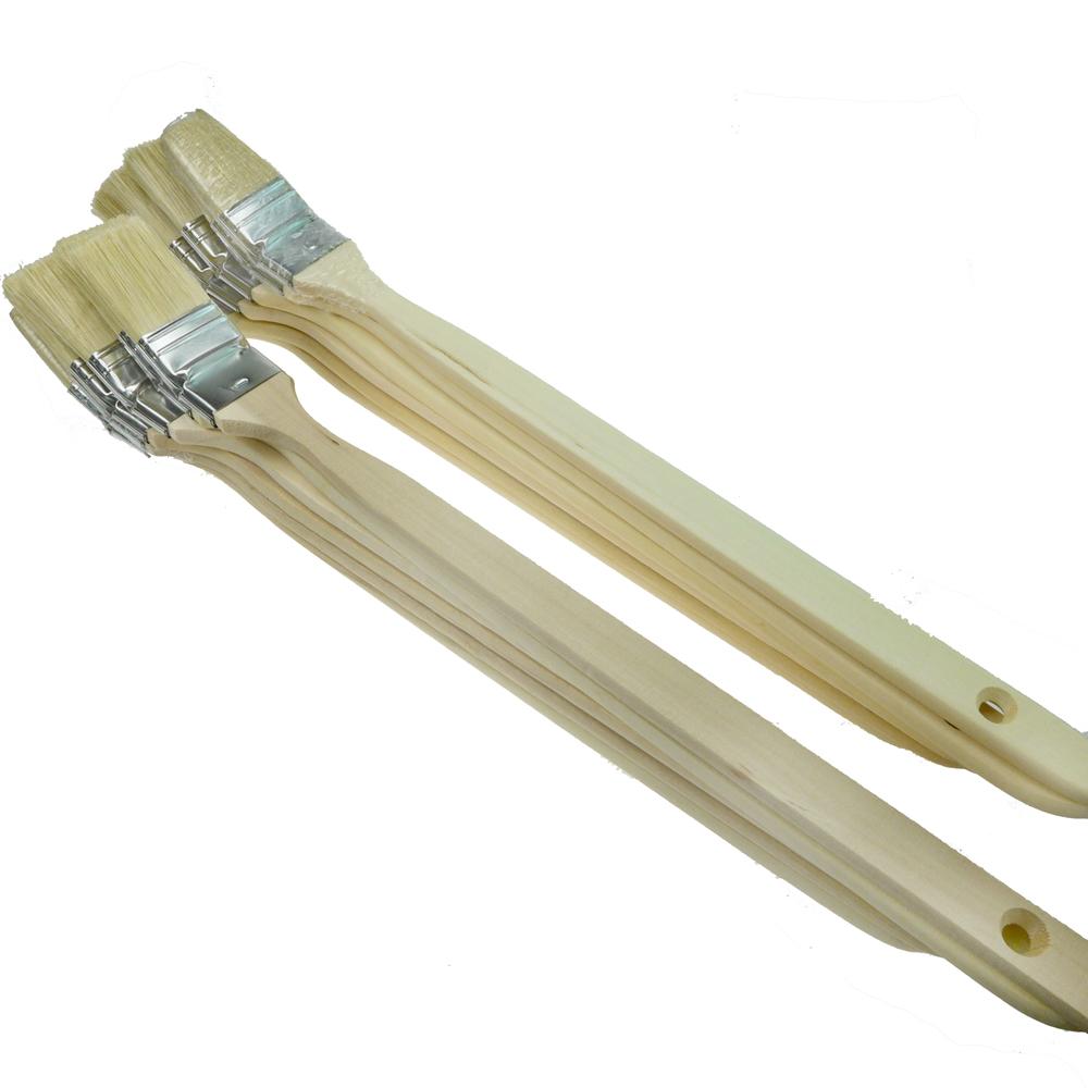 12 x Heizkörperpinsel 35 mm | hell | BASIC