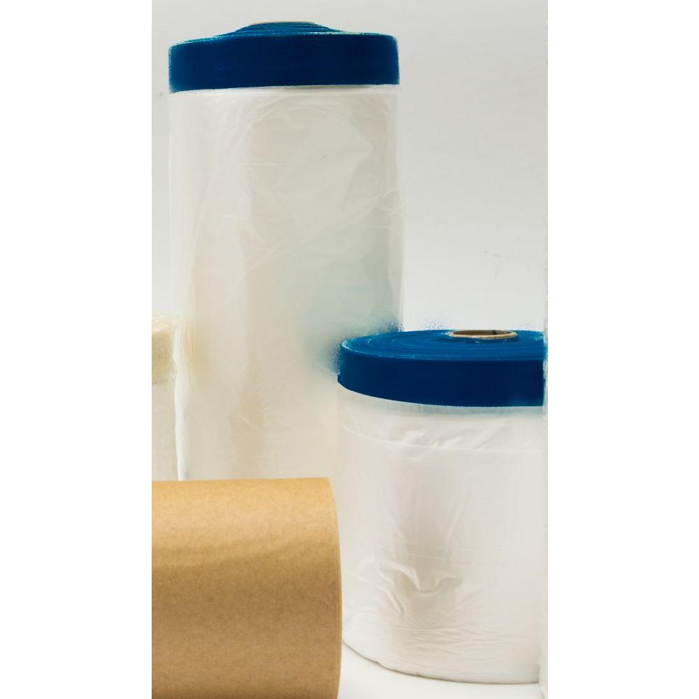 Abdeckfolie + Gewebeband 110cm x 20m | außen