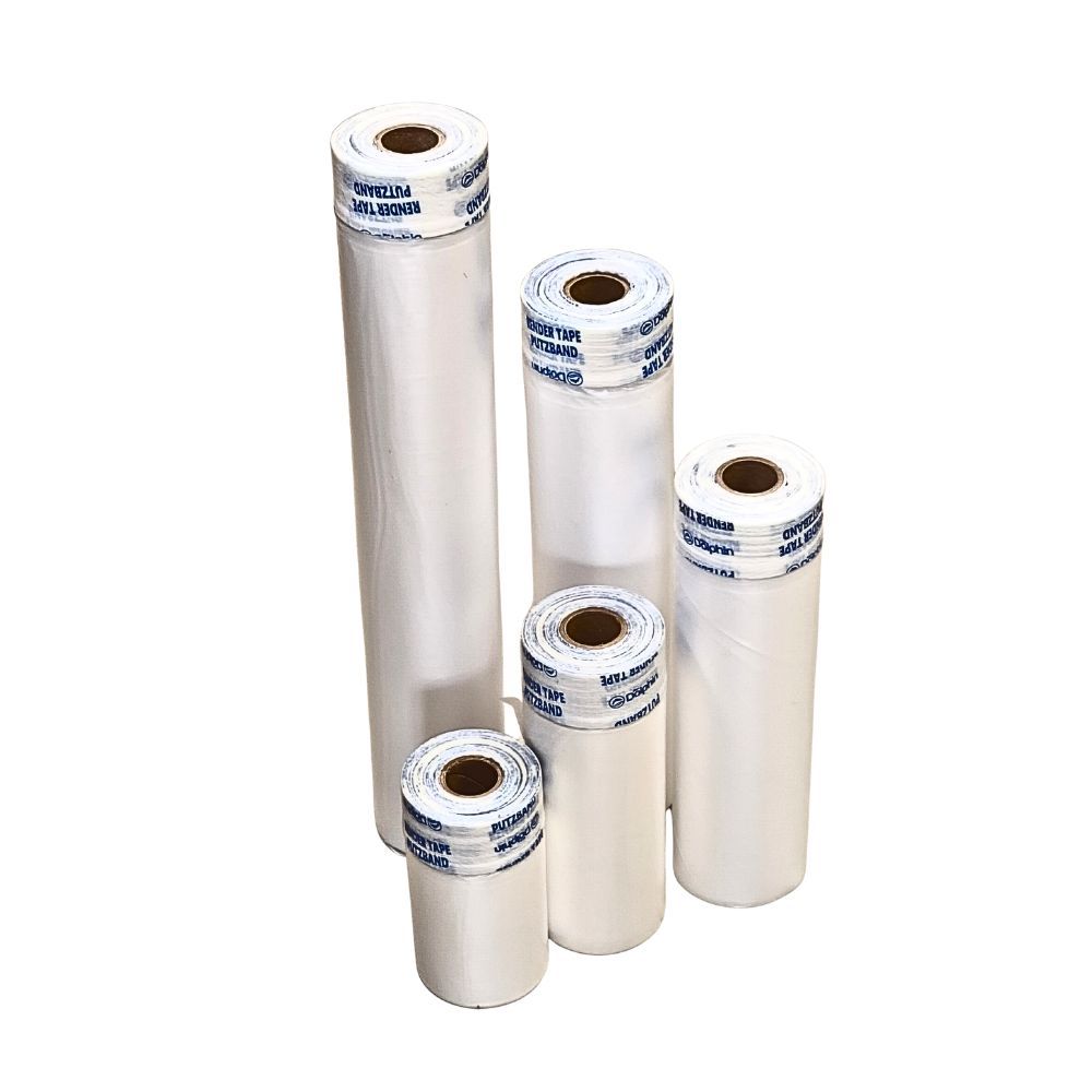 Abdeckfolie + Putzband 160 cm x 15 m | außen