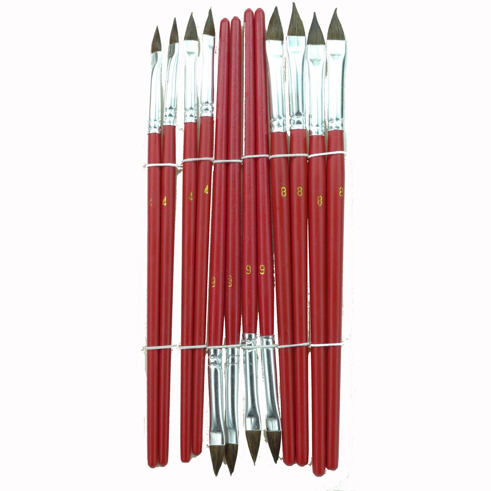 Ausbesserungspinsel 12-teiliges Set