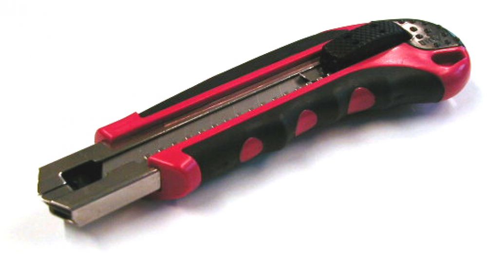 Cuttermesser 18mm +6 Klingen | Automatik | Profi