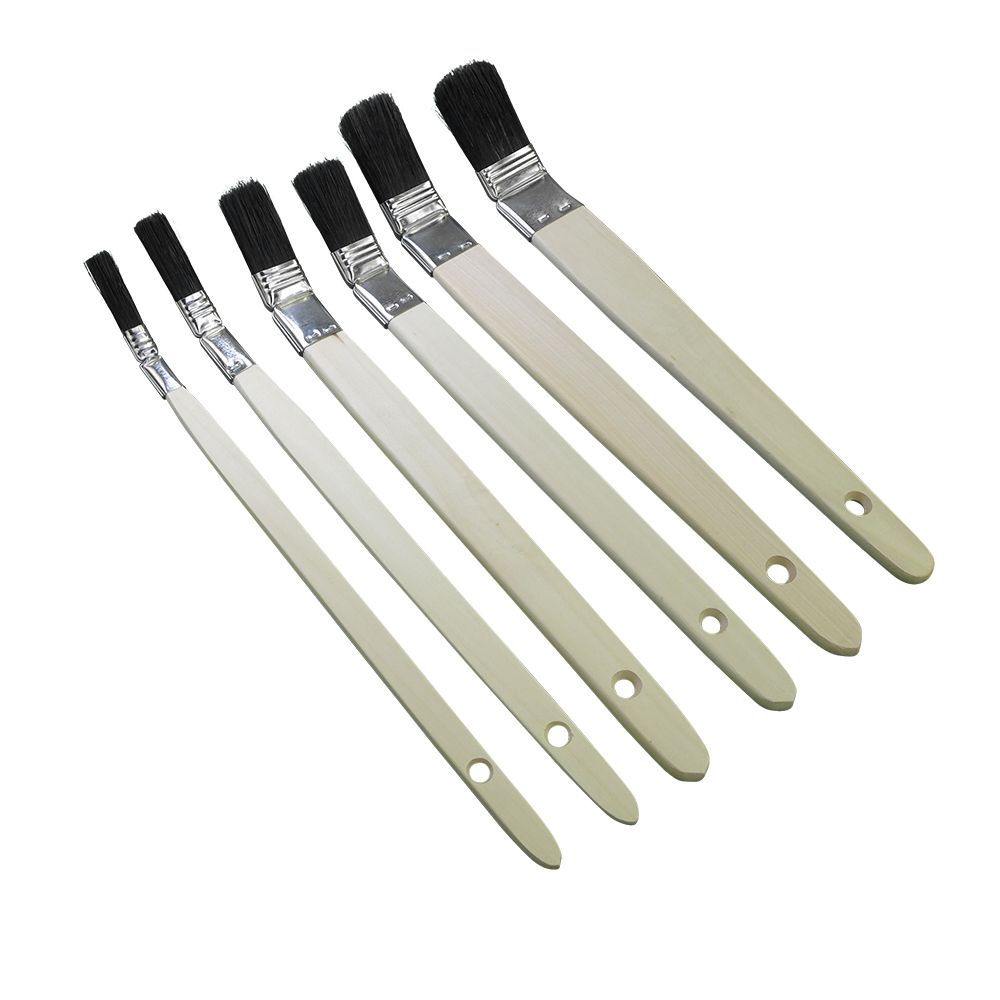 Plattpinsel gebogen 25 mm