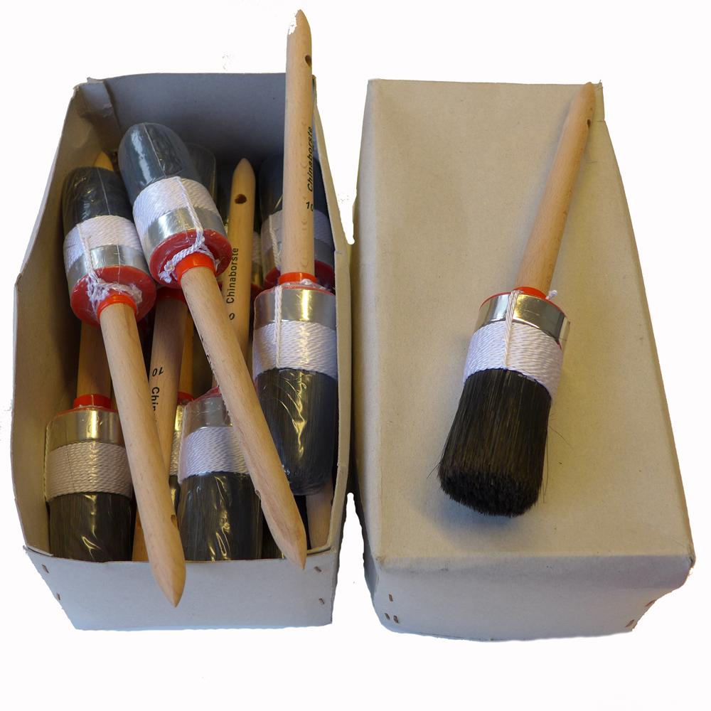 Ringpinsel Gr. 10 | 40 mm | schwarz | Maler PLUS