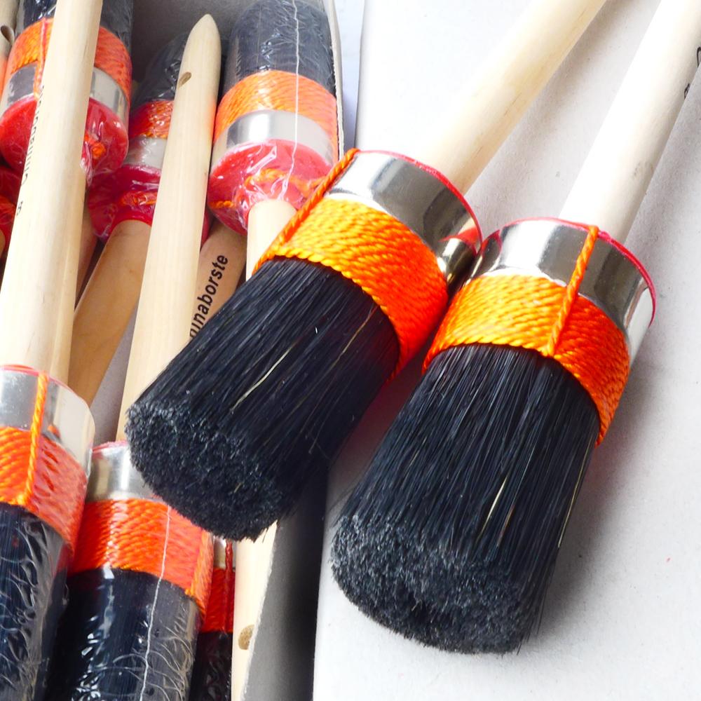 Ringpinsel Gr. 8 | 35 mm | schwarz | Maler