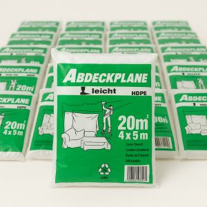 25 x Abdeckfolie 7my 4 x 5 m