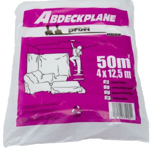 Abdeckfolie 4 x 12,5m | 12 my | Malerplane
