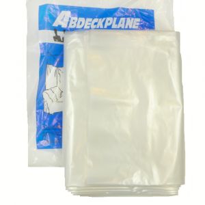 Abdeckfolie 4 x 5 m | 50 my | Baufolie | transparent