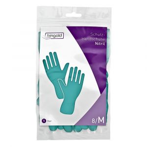 Bingold Schutzhandschuh Nitril | Gr. M | gefüttert