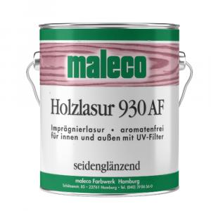 Maleco Holzlasur 930 AF weiß seidenmatt | 0,75 L