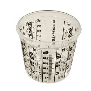 Mischbecher mit Skalierung | 385 ml